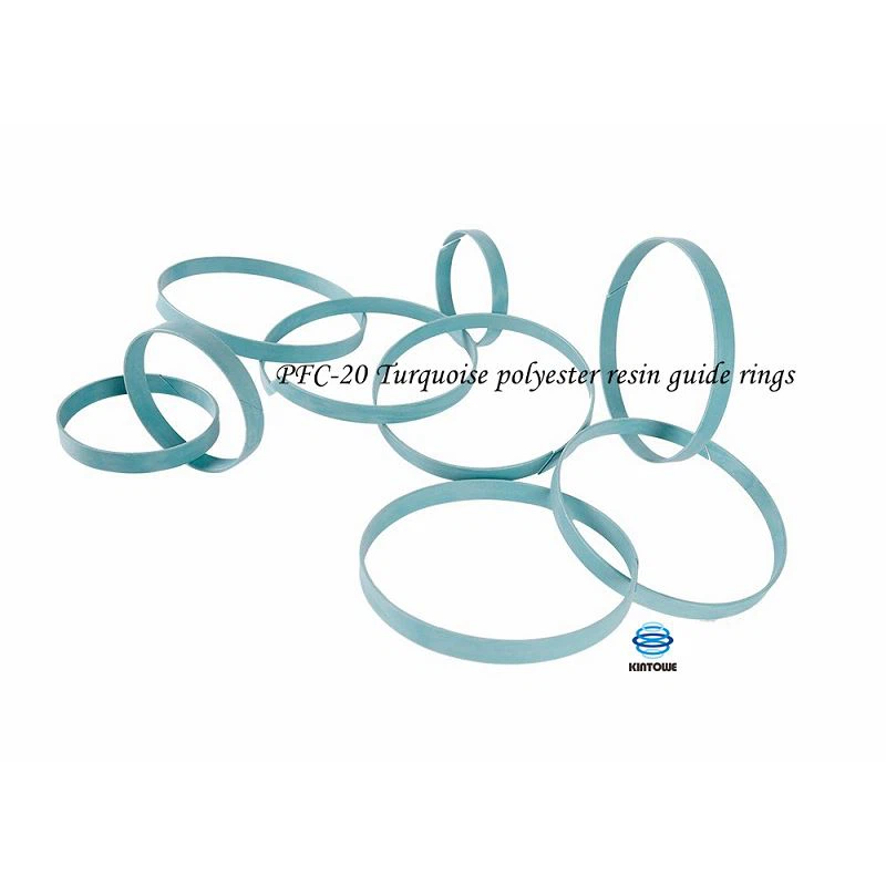 Turquoise Polyester Resin Guide Rings